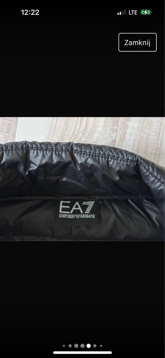 Super kurtka Emporio Armani, EA7, jak nowa