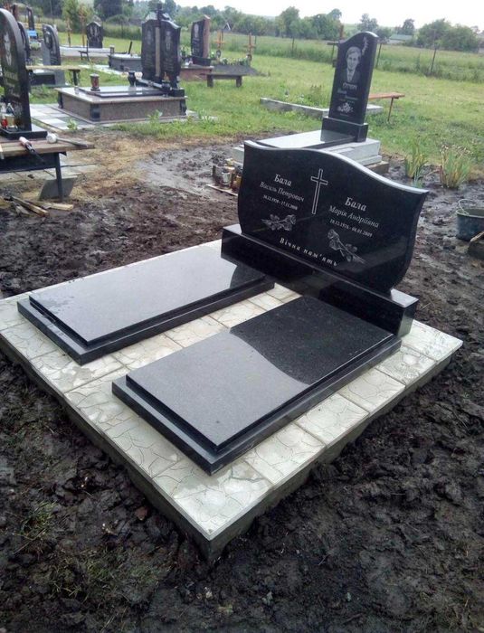 Бюджетні памятники,виробництво,монтаж