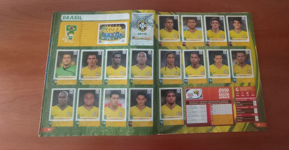 Vendo caderneta completa