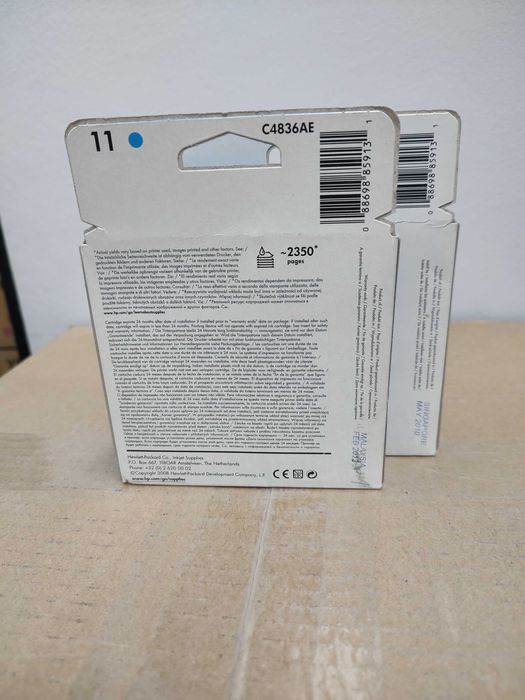 Tusz HP 11  C M Y  C4838AE C4836AE C4837AE oryginalnie zapakowane