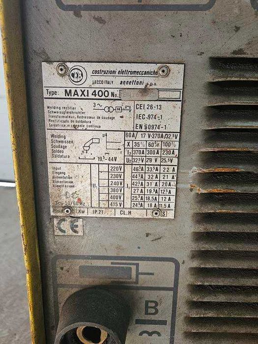 Spawarka, migomat, półautomat spawalniczy 370A