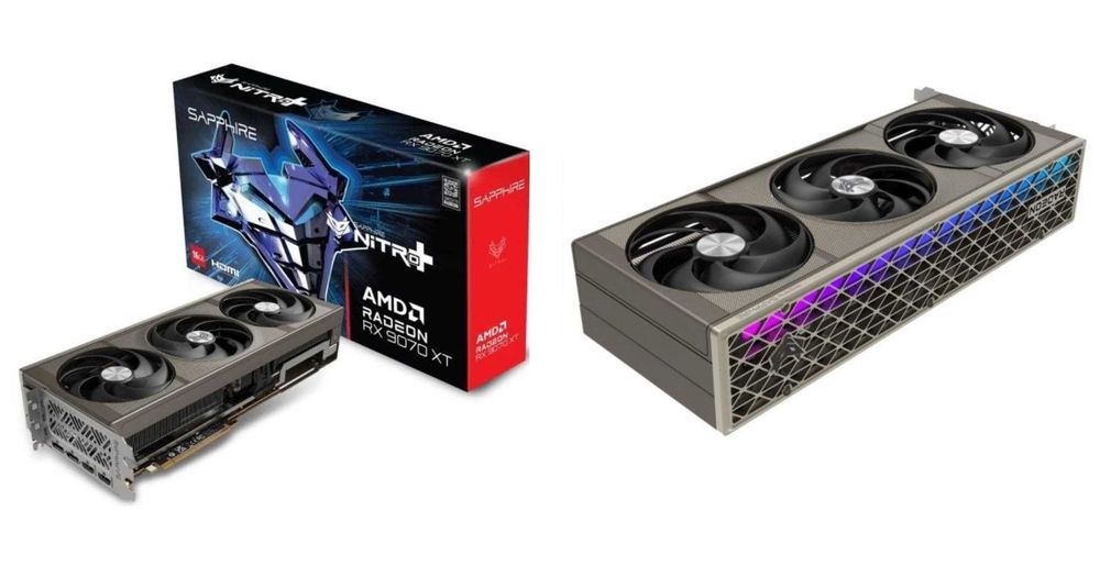 Sapphire NITRO+ AMD Radeon RX 9070 XT Gaming OC 16GB GDDR6