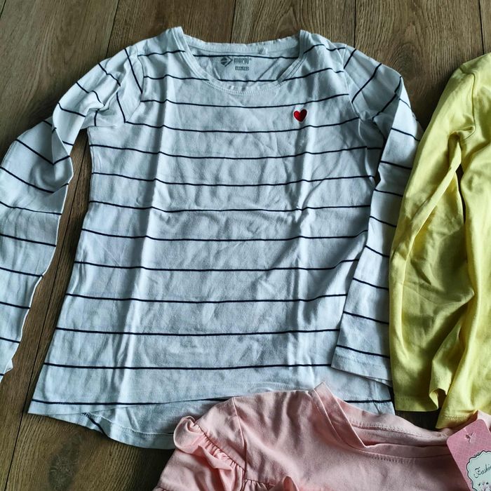 Zestaw paka koszulka długi rękaw 152