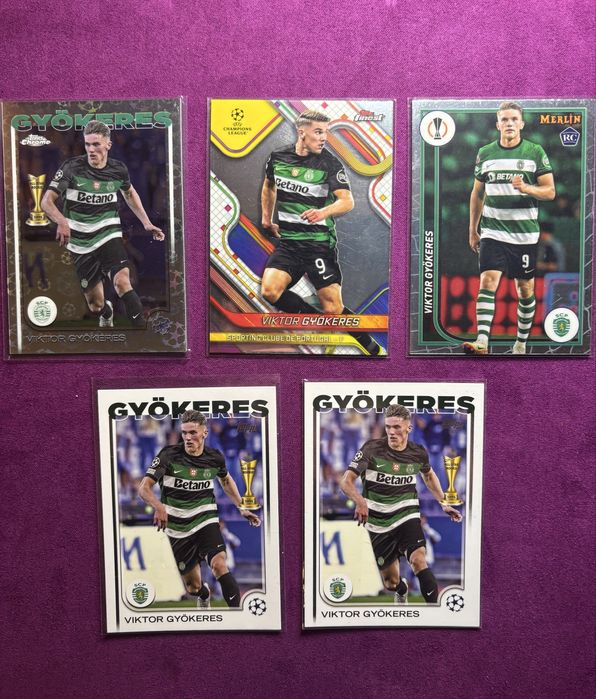 Cartas Gyokeres Sporting Cp rookie
