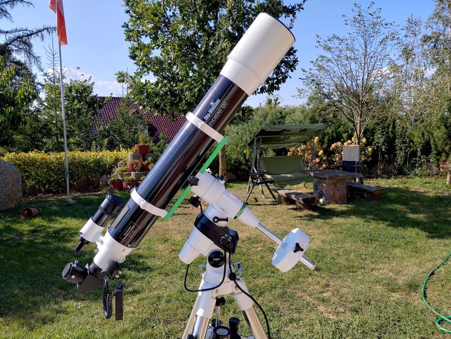Teleskop Sky-Watcher Synta R-120/1000 EQ-5 plus GOTO Upgrade i dodatki