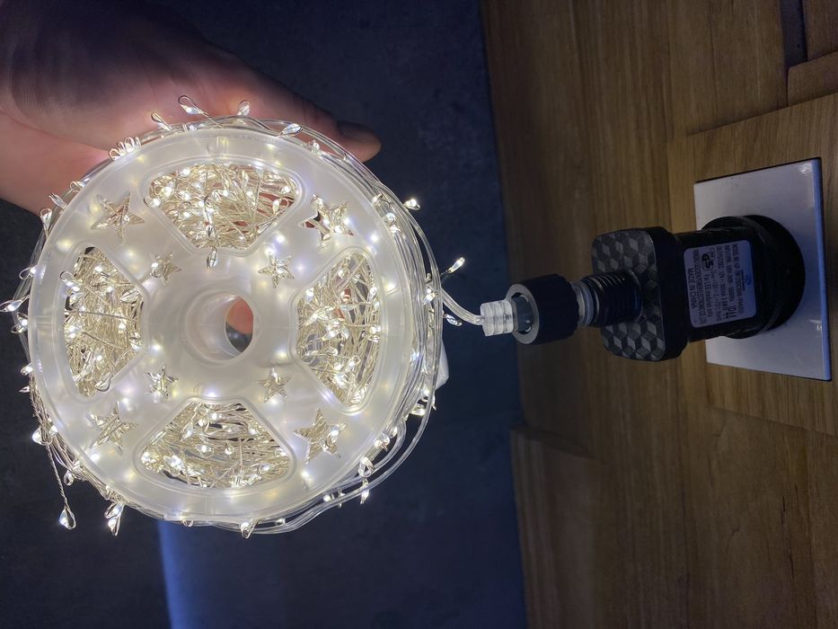 Nowe lampki led na zyłce 4,8m