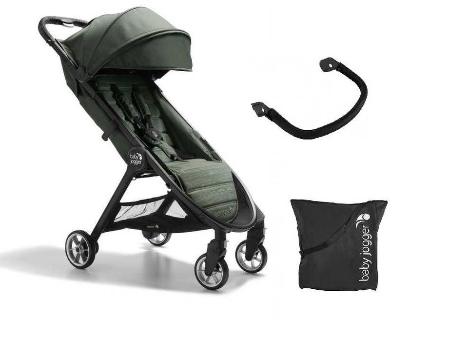Baby Jogger City Tour 2 Green regulowany podnóżek ,do 22 kg
