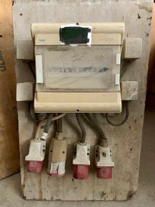Quadro eletrico de obras