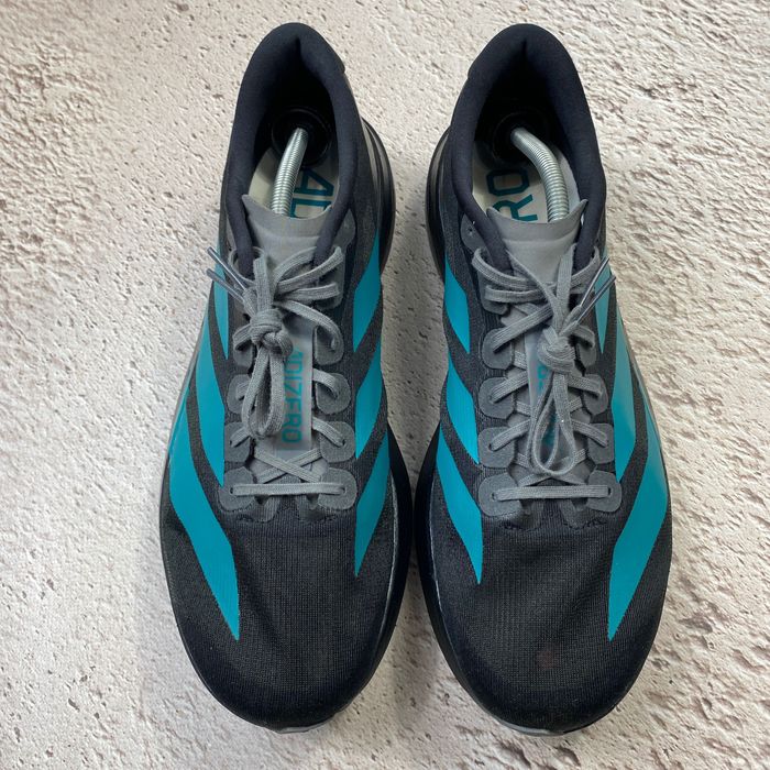 46.5 js4488 елітні бігові кросівки adidas adizero evo sl black