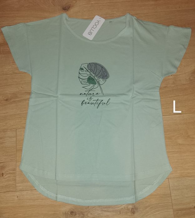 T-shirt damski -  rozmiar L