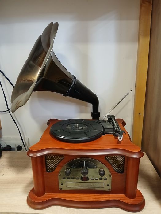 Gramofon mp3 sd cd usb Ricatech RMC 350