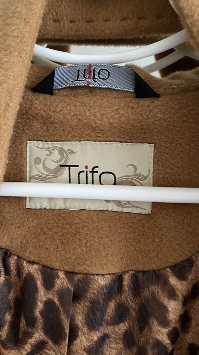 Кашемірове пальто Trifo (Демісезон) колір кемел
