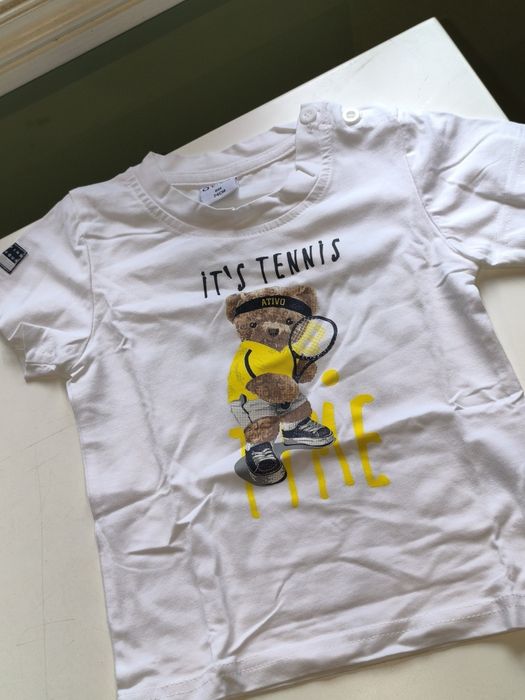 Conjunto calção e t-shirt - Ativo - 6M