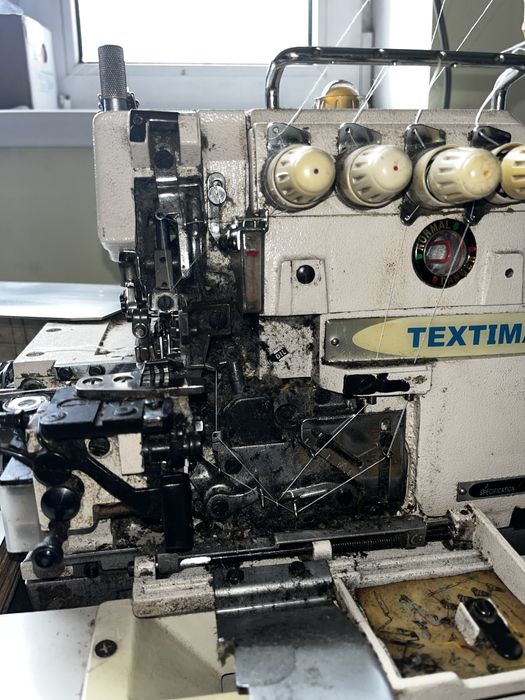 Оверлок Textima 3/4-нитковий • Промисловий • Робочий стан