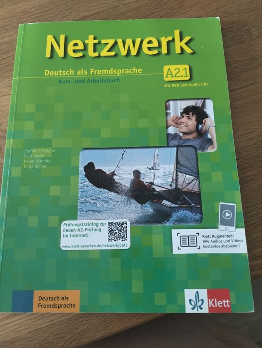 Książka do nauki języka niemieckiego Netzwerk A2.1 Książka i zeszyt ćw