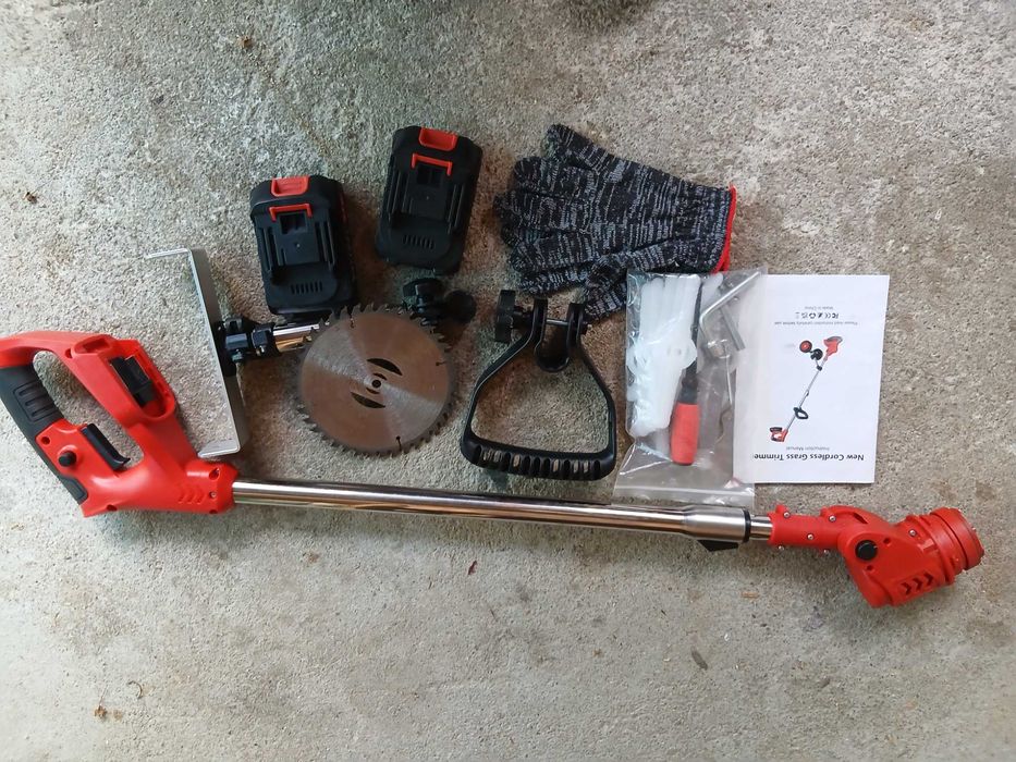 Maquina jardim bateria
