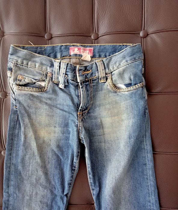 Calças de ganga pré-lavada 26 - T 34