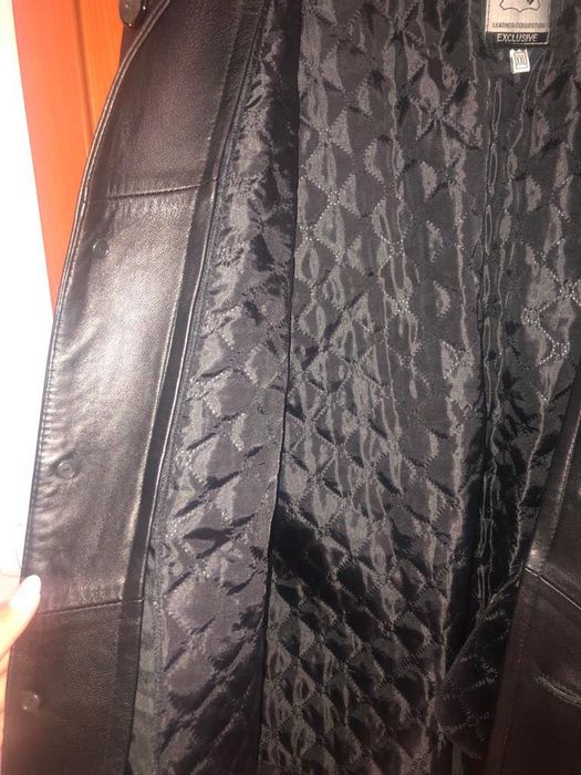 Męska kurtka skórzana XXL