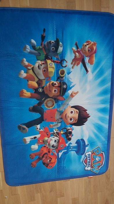 DYWAN Psi Patrol 100x150, do pokoju dla dzieci, na podłogę, wyposażeni