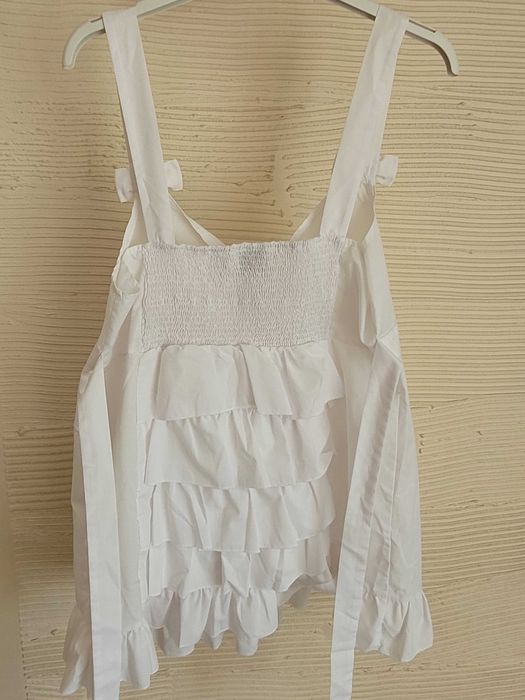 Biały top rozmiar 42 damski