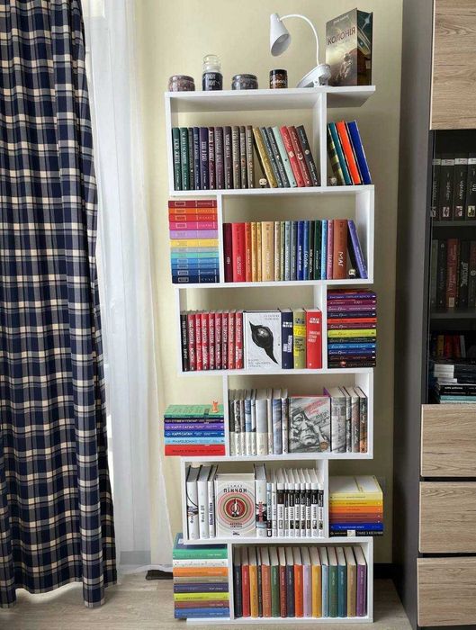 Стелаж металевий металический стеллаж етажерка полиця для книг Акція