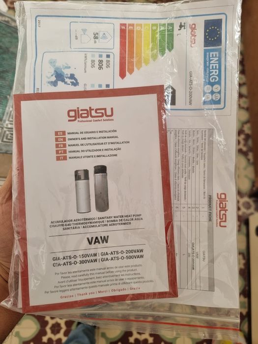 Bomba de calor 200LT