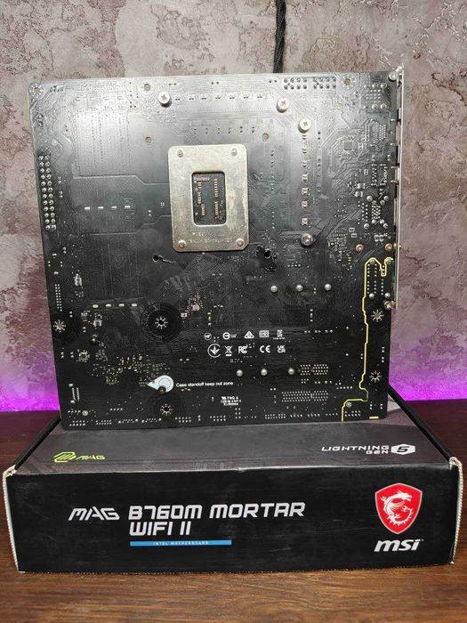 Материнська плата Msi MAG B760M Mortar Wifi (LGA1700) 12-13-14 Покоління Intel