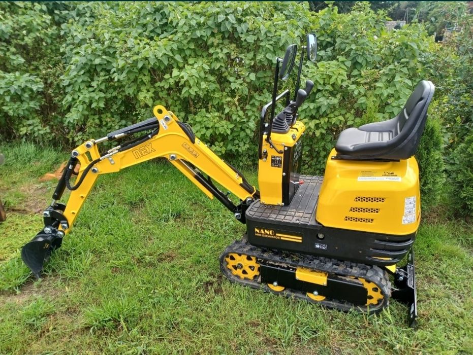 Minikoparka NEX NANO 560 kg. NOWOŚĆ !!! 2026 koparka