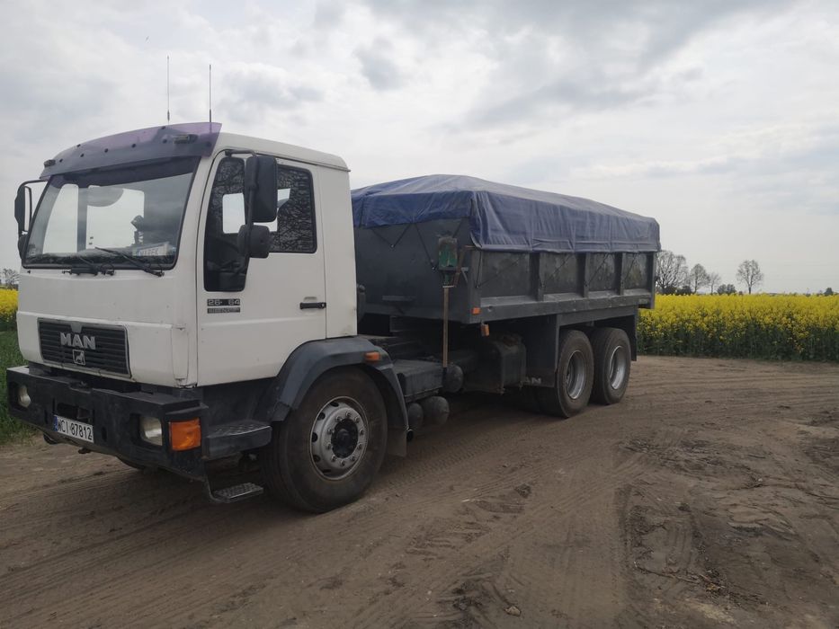 MAN F2000 Wywrotka 6x4 16t Kiper Gotowy do pracy Opony BDB