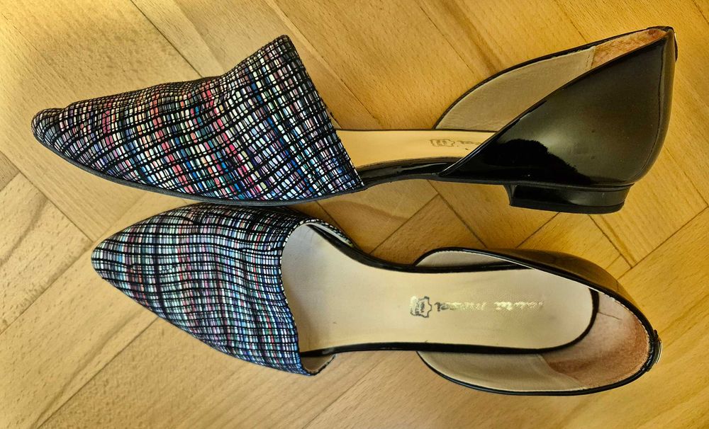 Buty damskie baleriny używane rozmiar 40