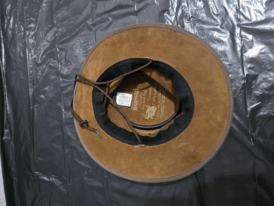 Шкіряний капелюх BARMAX HATS  Sguashy
