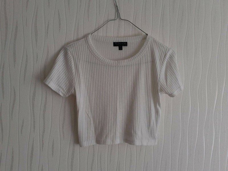 Bluzka crop top Topshop 36