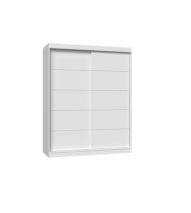 SZAFA Przesuwna 2 Drzwi Półki IGA 160 cm + Szprosy RÓŻNE KOLORY