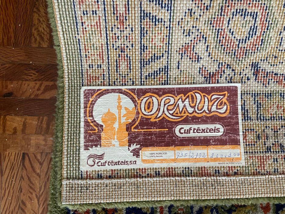 Tapete da cuf  3m × 2m