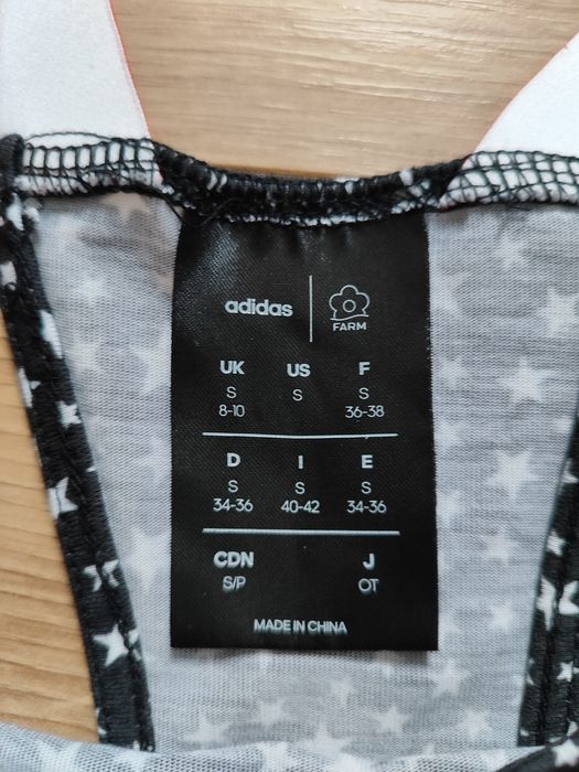 Bluzka sportowa climalite adidas