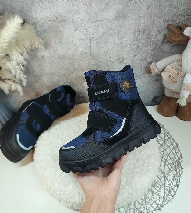 Зимові термо черевики Томм для хлопчика 32 33 34 35 36 37 38 чоботи