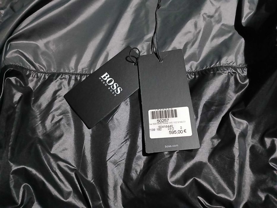 Blusão pele Hugo Boss