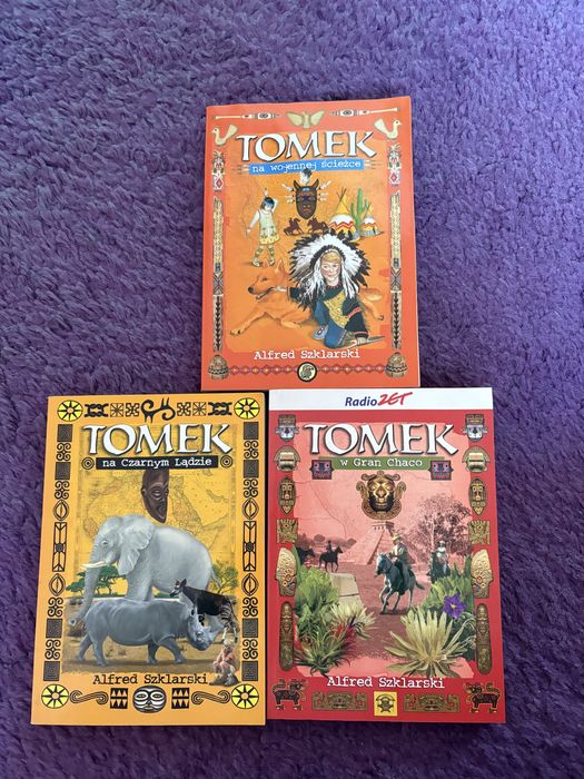 Alfred Szklarski seria o Tomku 3 tomy