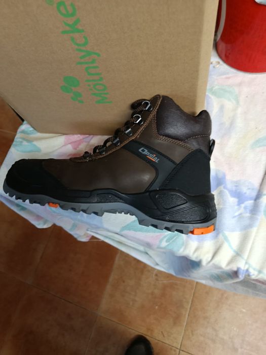 Botas de biqueira de aço, número 42,