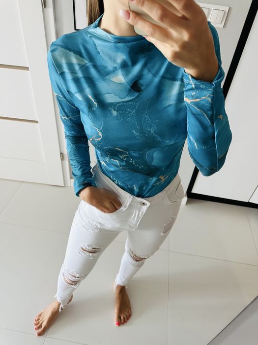 Niebieskie body nowe