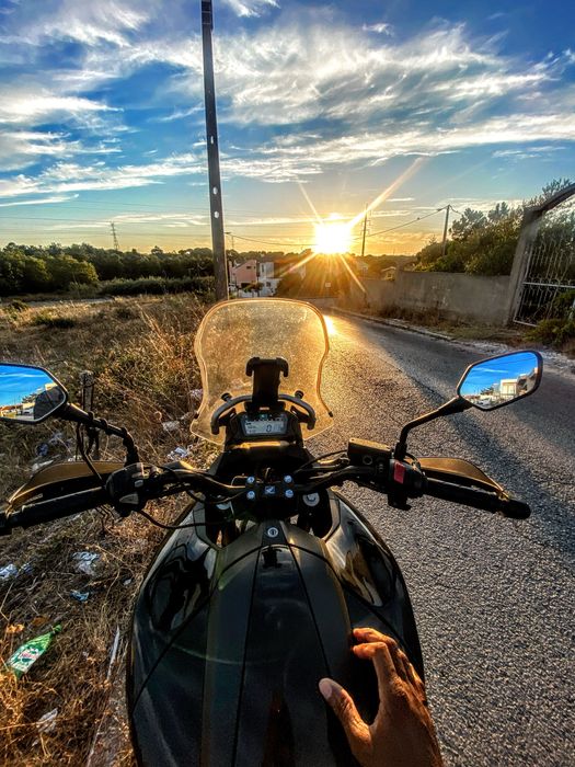 Moto NC750 preta