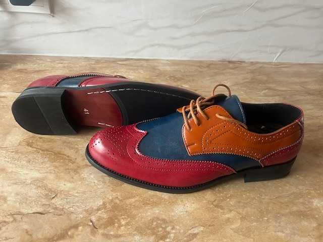Nowe Buty Męskie Eleganckie Casualowe sznurowane