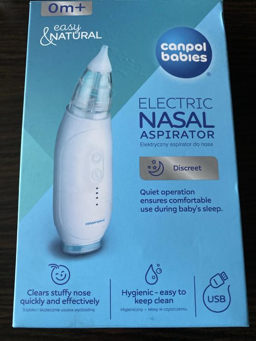 Аспіратор для носа Canpol Babies Easy Natural електричний