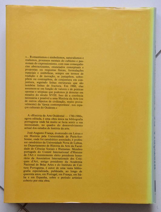 História da Arte Ocidental, de José-Augusto França