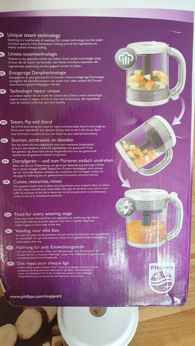 Blender Parowar Philips Avent 4-w-1
