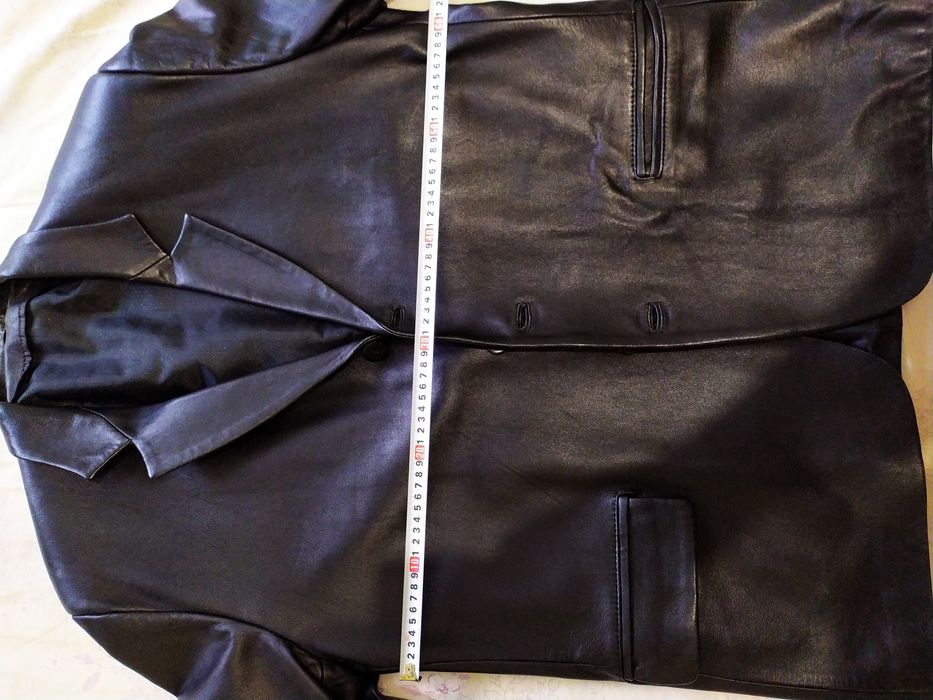 Піджак чоловічий шкіряний кожа якість 58-60 розмір xl, XXL, 2xl