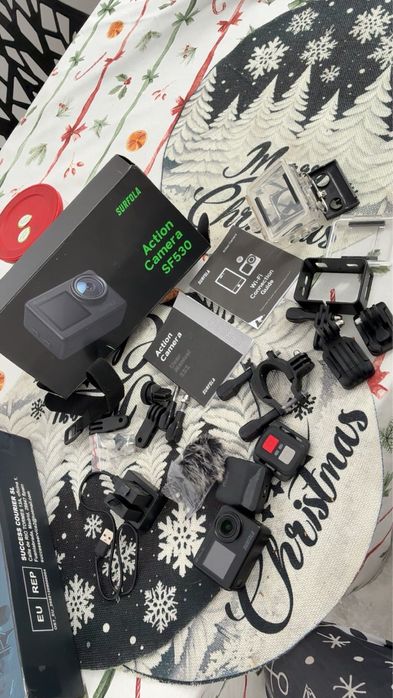 Kamera sportowa 4K 60FPS Surfola SF530 WIFI 40M EIS akcesoria pilot