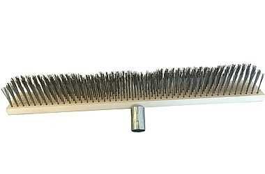 SZCZOTKA MIOTŁA DRUCIANA do kostki betonu deski  50CM