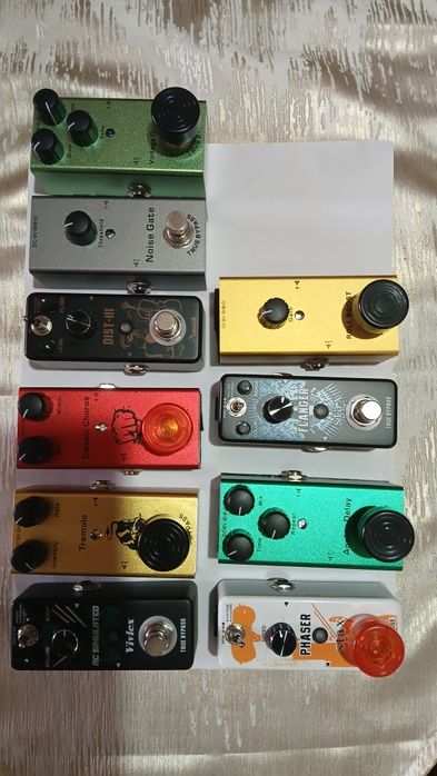 Material novo para guitarras.