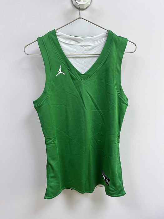 biala zielona koszulka koszykarska nike jordan damska XS dwustronna